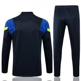 Tottenham Hotspur Sudadera De Entrenamiento Trajes 2021/22 Azul Azul Quarter-Zip - Hombre